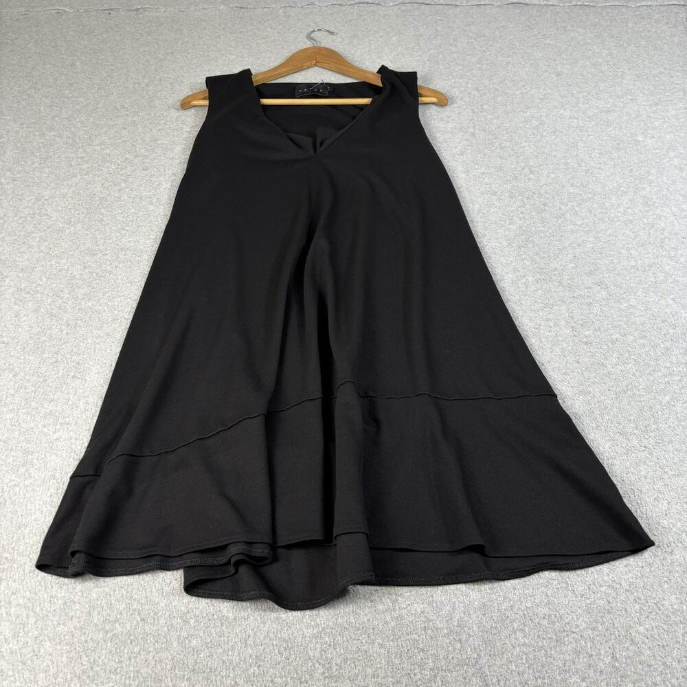 HATCH Dress Women 1 Small Black Maternity Trapeze Swing Tank Tunic Stretch Comfy